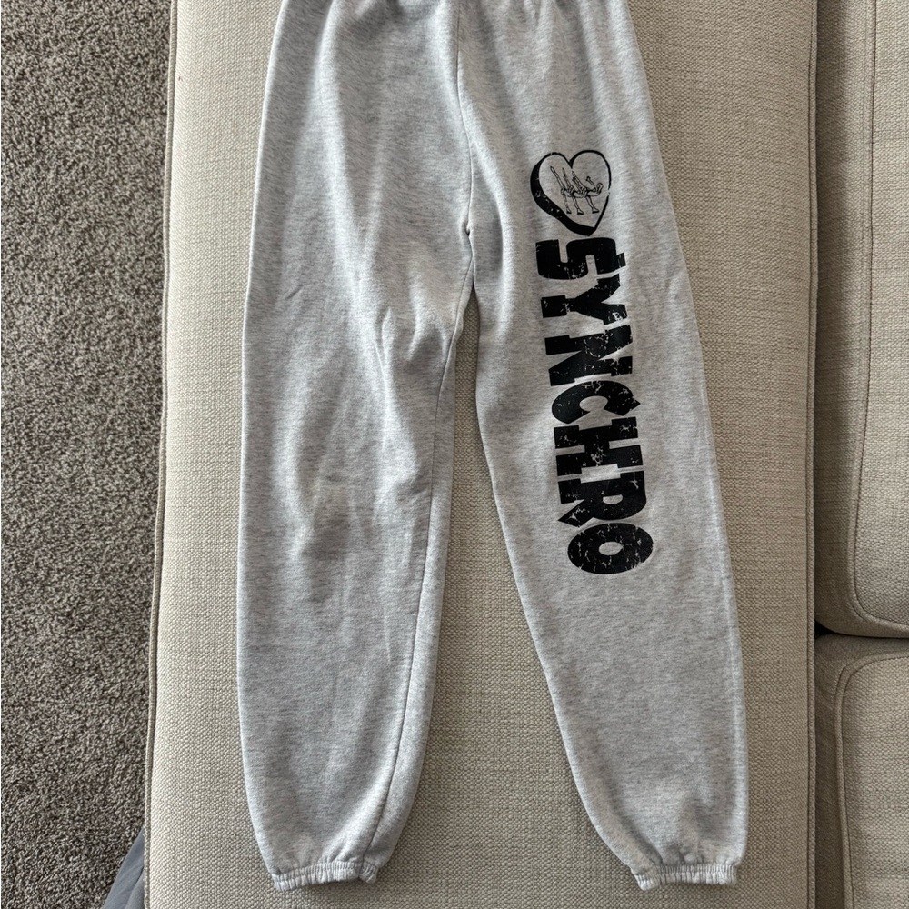 Kids Gray Synchro Sweatpants